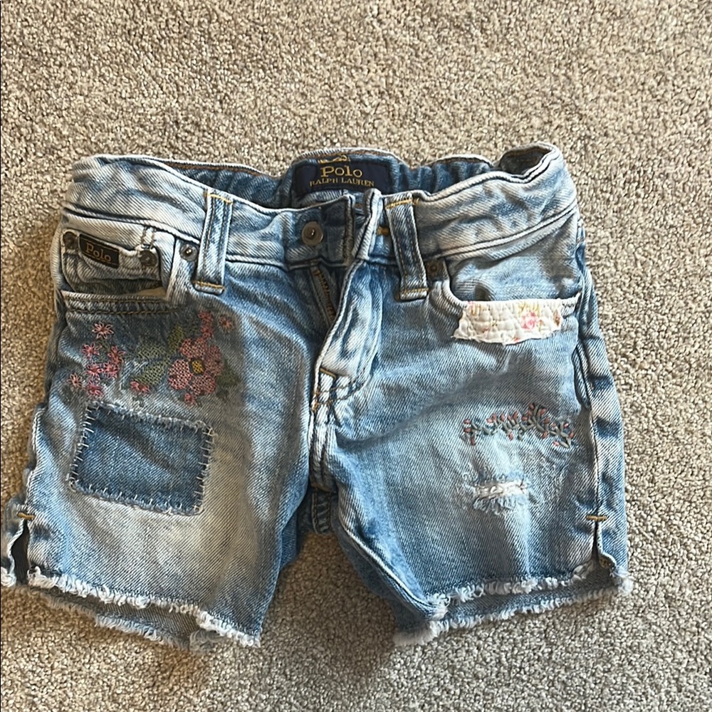 Polo by Ralph Lauren Women's Blue Denim Shorts